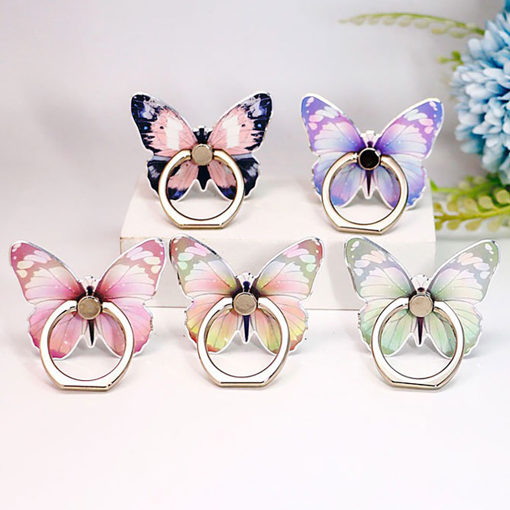 Phone Accessories And Gadget - Luxus Universal Schöne Schmetterling Handy Griff