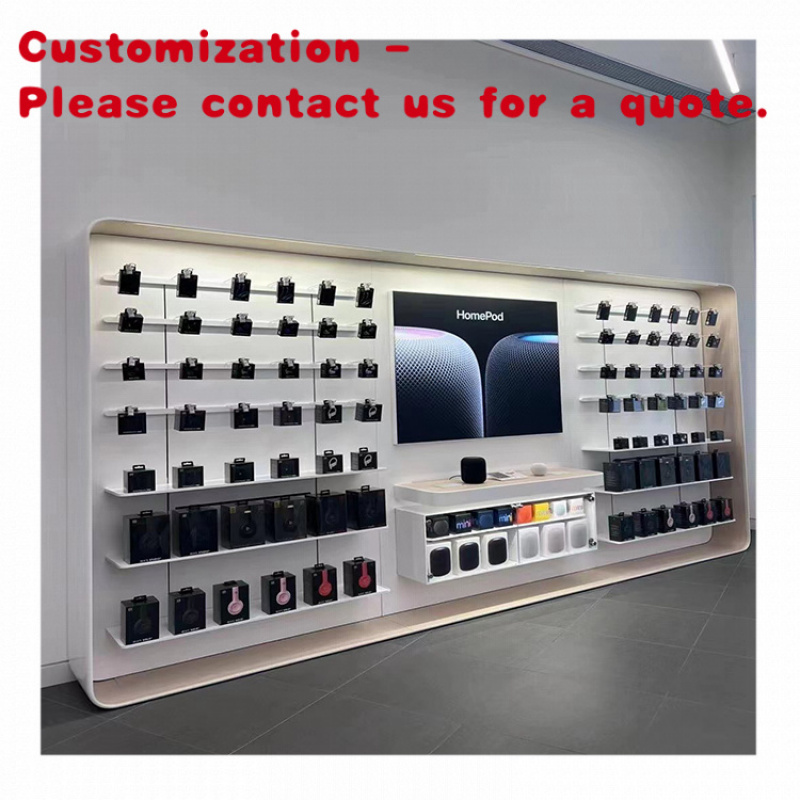 Phone Accessories Store - benutzerdefinierte. Modernes Handy-Zubehör, Schrank, Wandvitrine, Einkaufszentrum,