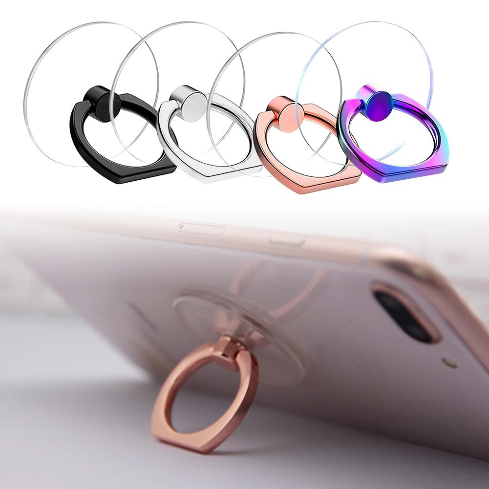Phone Accessories And Gadget - Transparenter Handy-Ringhalter Ständer 360° ° 360-Grad-Drehung