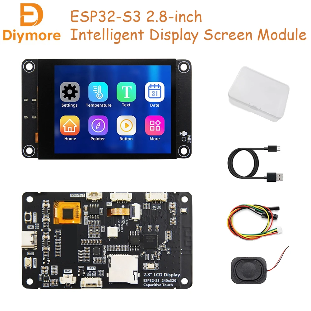 Phone Accessories Display Board - ESP32-S3 Entwicklungsboard WLAN Bluetooth Intelligentes Display-Modul