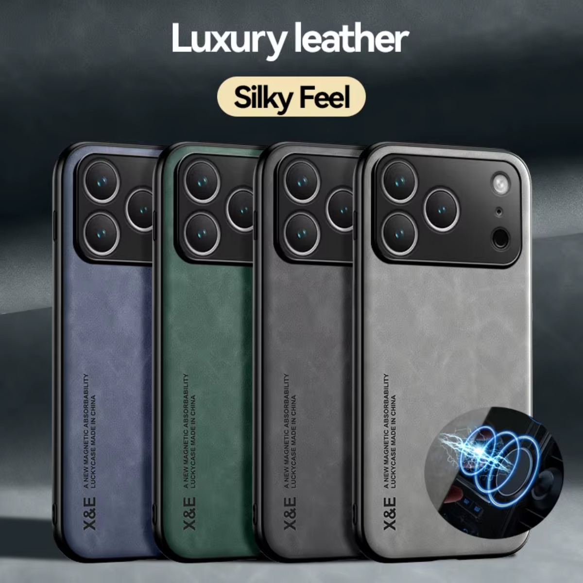 Car Mount Phone - Leder-Handyhülle für APPLE IPhone 17 Air