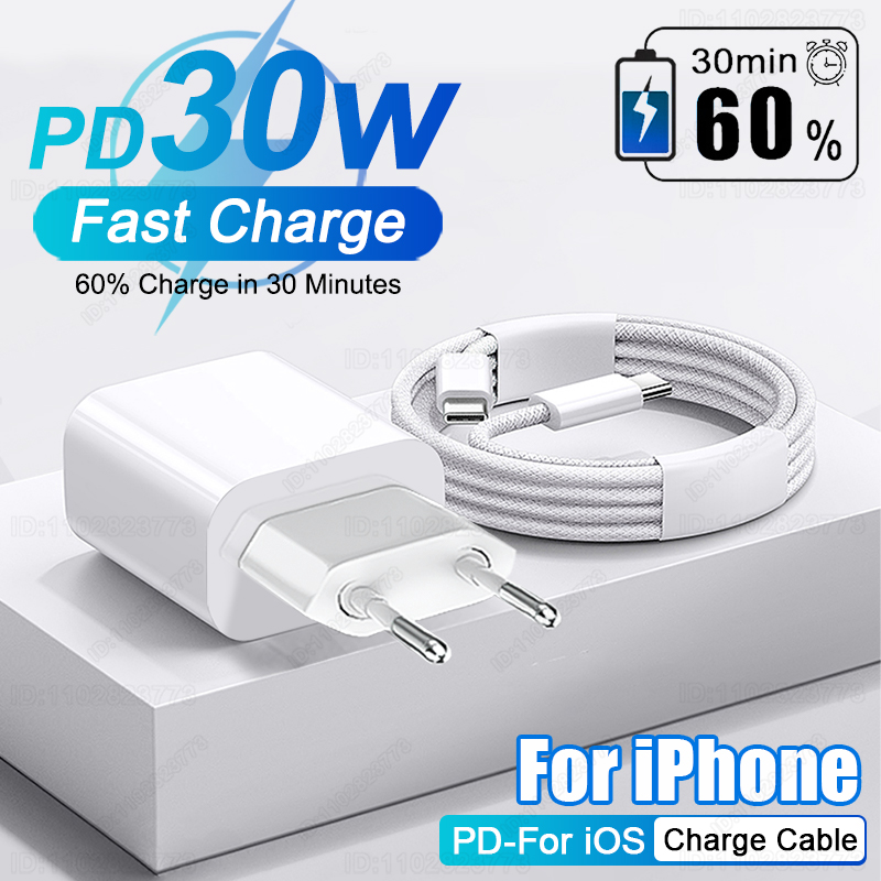 Phone Accessories Online - PD 30W Schnellladegerät für iPhone 15