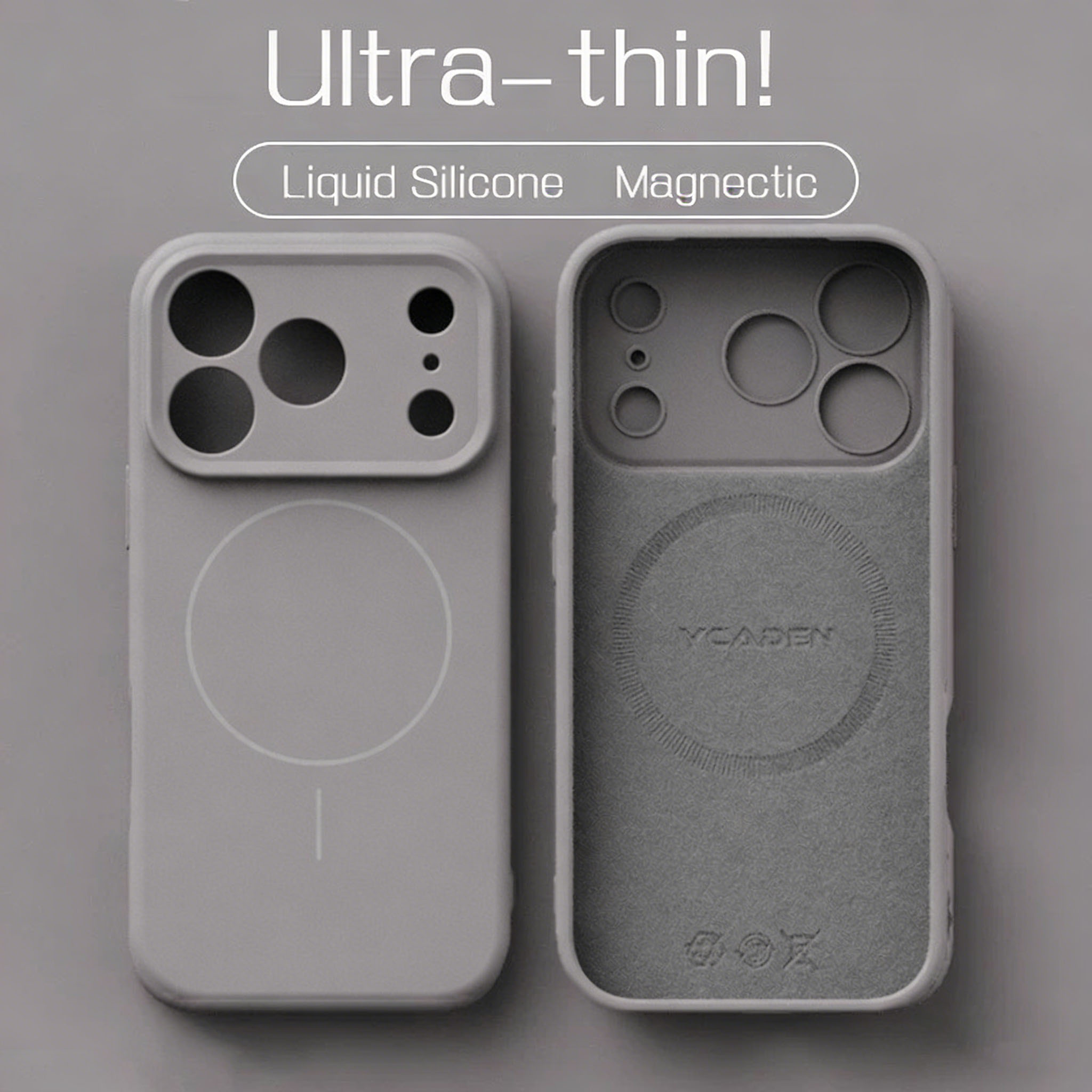 Magsafe Wireless Charger - Luxuriöse Flüssig-Schutzhülle für MagSafe Magnetisches Kabelloses