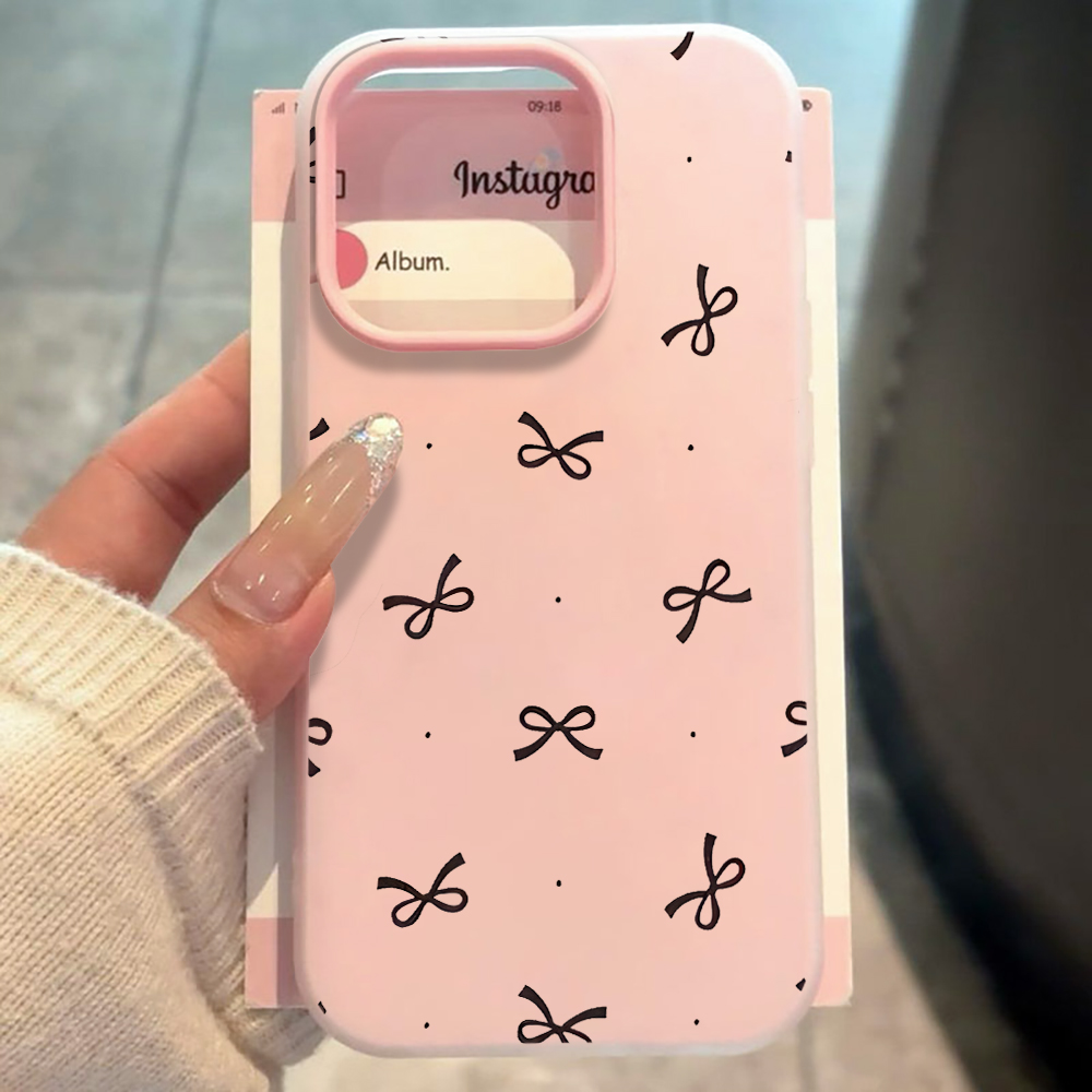 Phone Accessories List - Niedliche Schleife Polka Dot INS Handyhülle