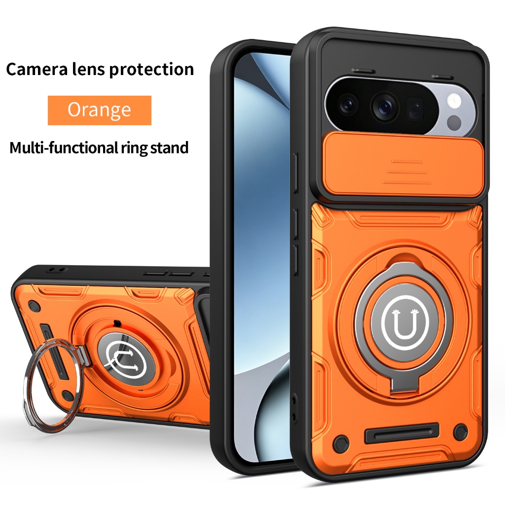 Car Mount Phone - Magnetische Autohalterung 360° ° Ring-Kickstand-Handyhülle mit