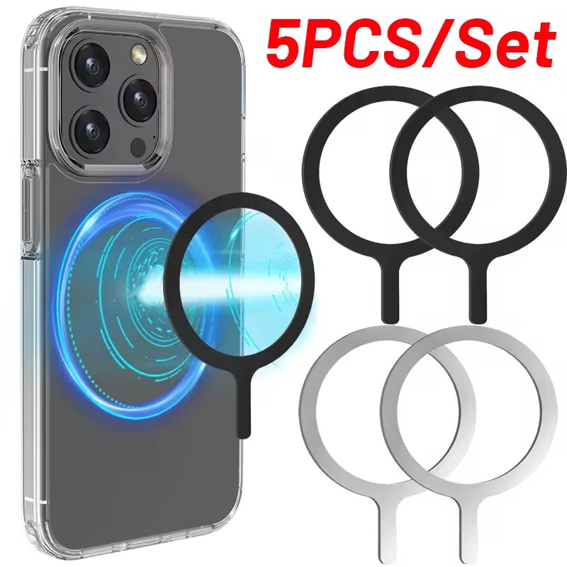 Phone Accessories And Gadget - 5-1 Stück Aufkleber-Ring für MagSafe Kabelloses