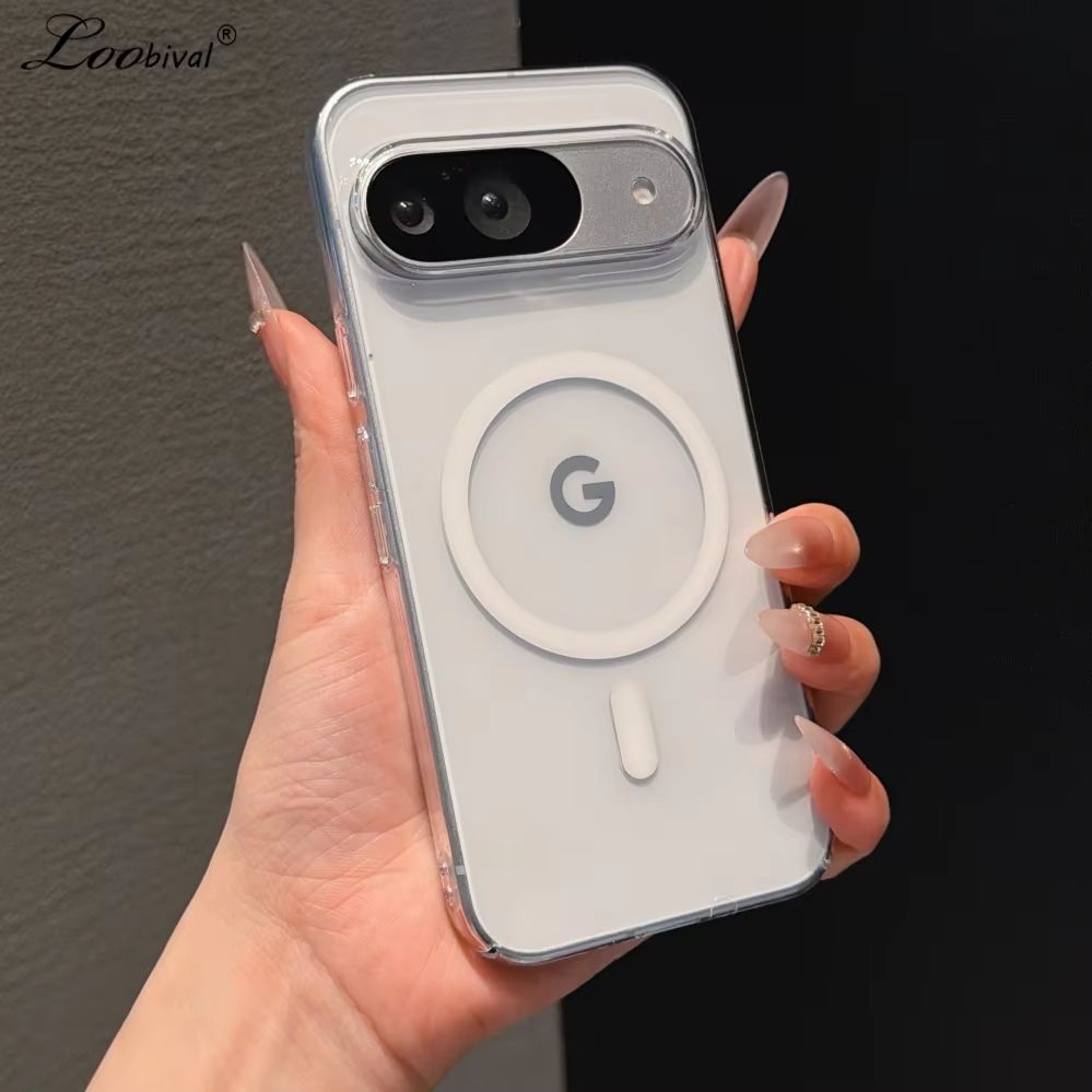 Magsafe Wireless Charger - Transparente Magsafe-kompatible Harte PC-Hülle für Google