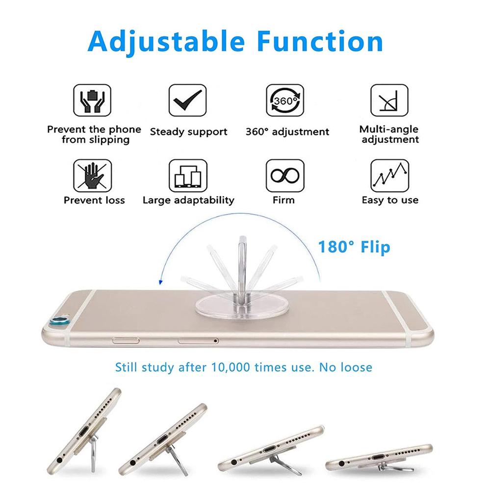 Transparenter Handy-Ringhalter – Phone Accessories And Gadget Bewertung und Preis