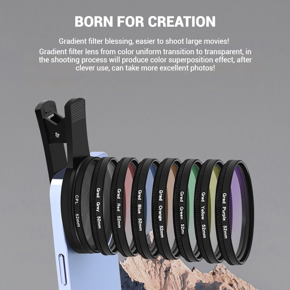 52MM Handy-Objektiv, universel – Phone Accessories And Gadget Bewertung und Preis