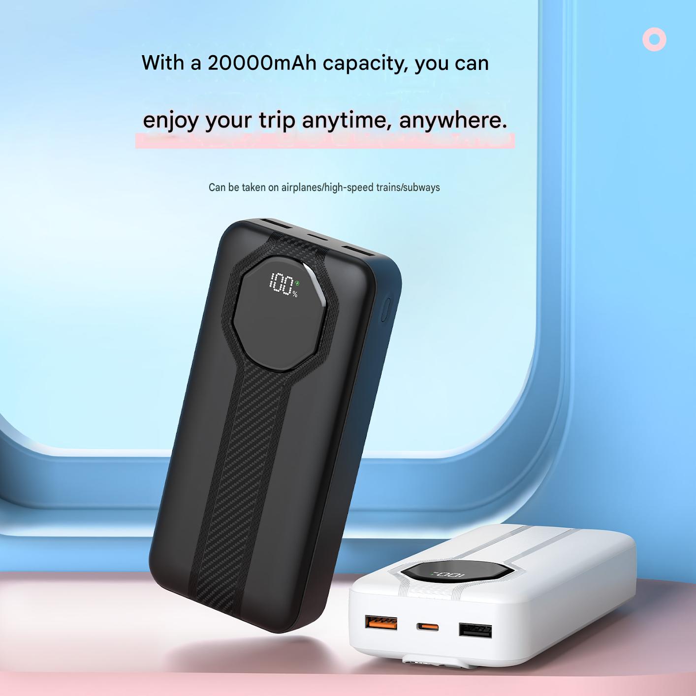 20000mAh Powerbank mit Digital – Portable Charger 20000Mah Bewertung und Preis