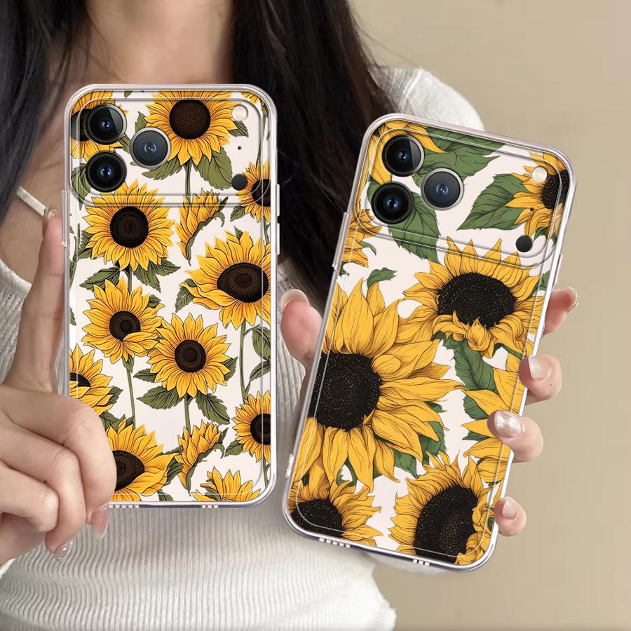 Niedliche Sonnenblumenmuster-H – Phone Accessories List Bewertung und Preis