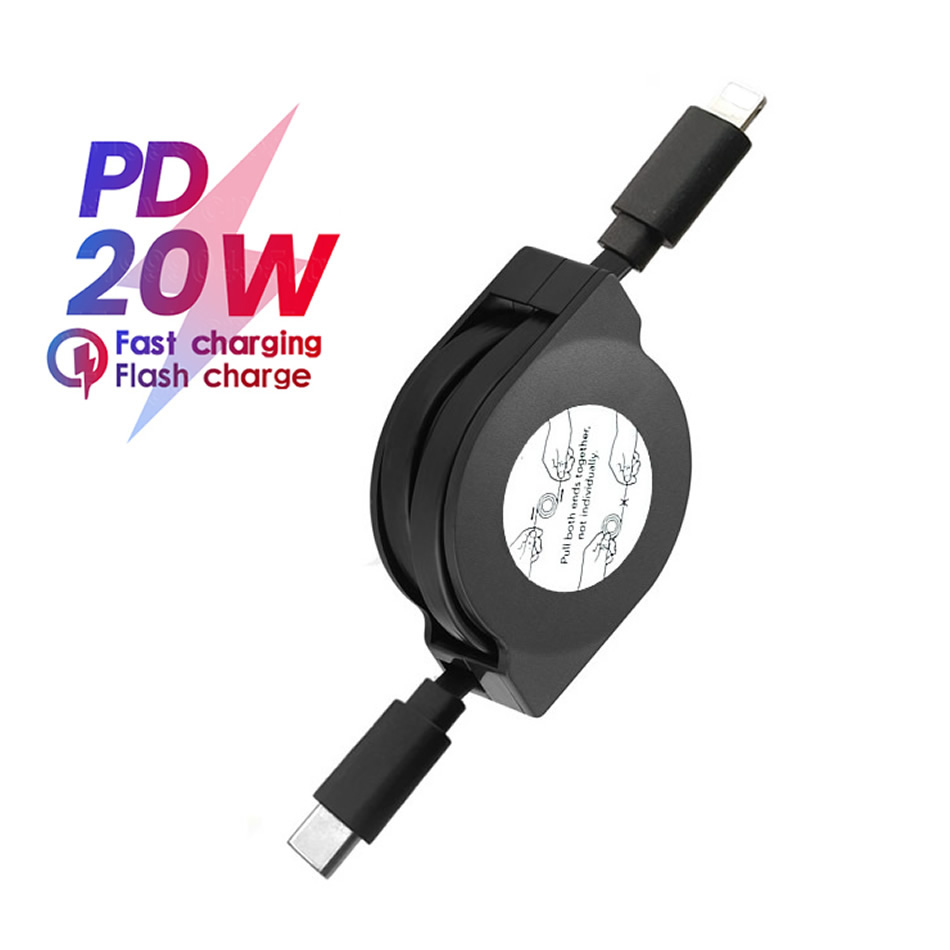 Einziehbares pd 20w schnell la – Phone Accessories Online Bewertung und Preis