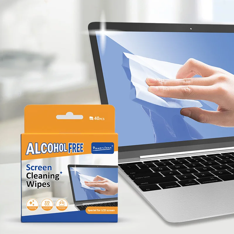 40er-Pack PC-Reinigungstücher  – Screen Cleaner Spray Bewertung und Preis