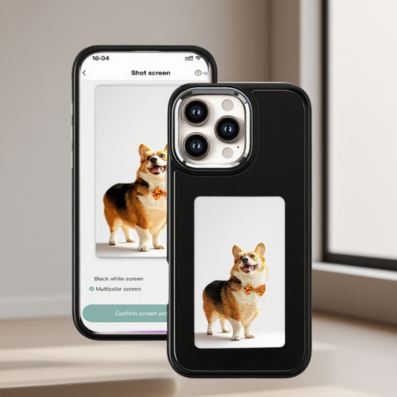 DIY E-Ink-Bildschirm-Telefonhü – Phone Accessories And Gadget Bewertung und Preis