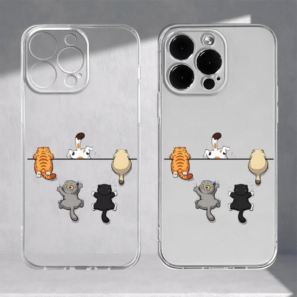 Süße Katzenmuster-Handyhülle f – Phone Accessories List Bewertung und Preis