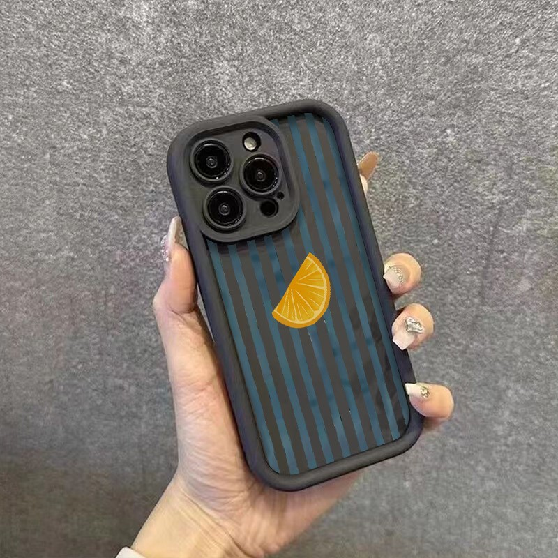 Gestreifte Zitronenscheiben-Mu – Phone Accessories List Bewertung und Preis