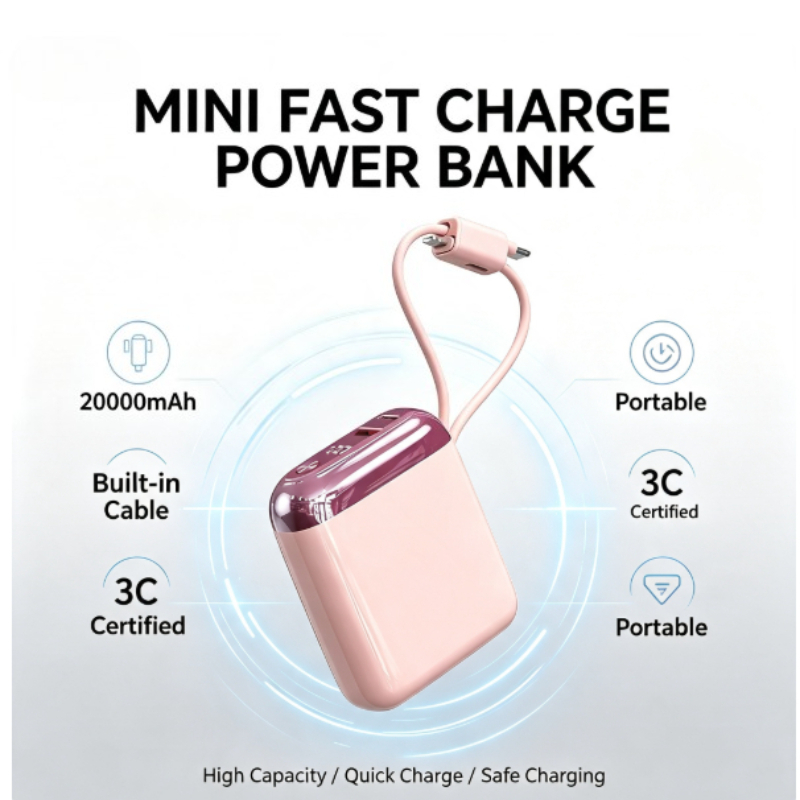 66W CCC 20000mAh Mini PowerBan – Portable Charger 20000Mah Bewertung und Preis
